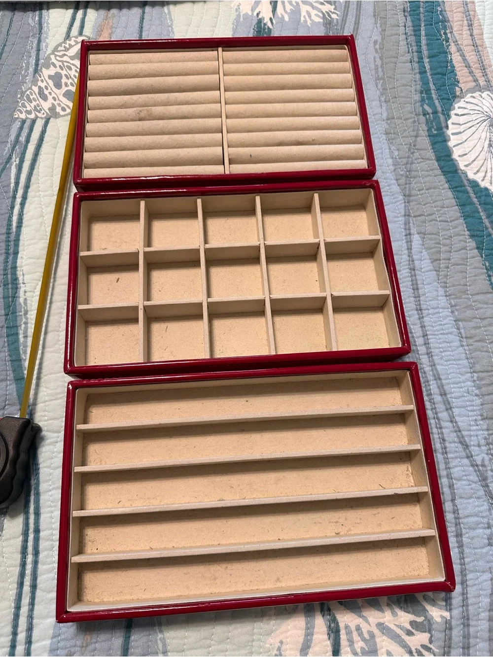 Red Patent Women's Clutch Bag - Unbranded